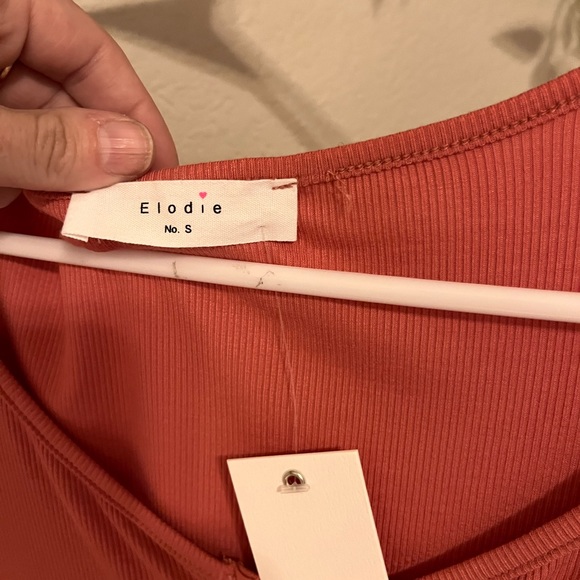 Nordstrom crop 3/4 sleeve shirt - Picture 2 of 2